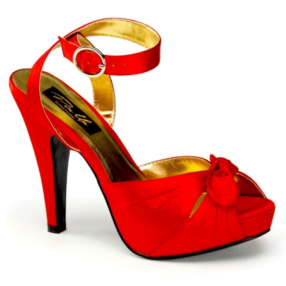 Pinup Couture Peep-toe Heels